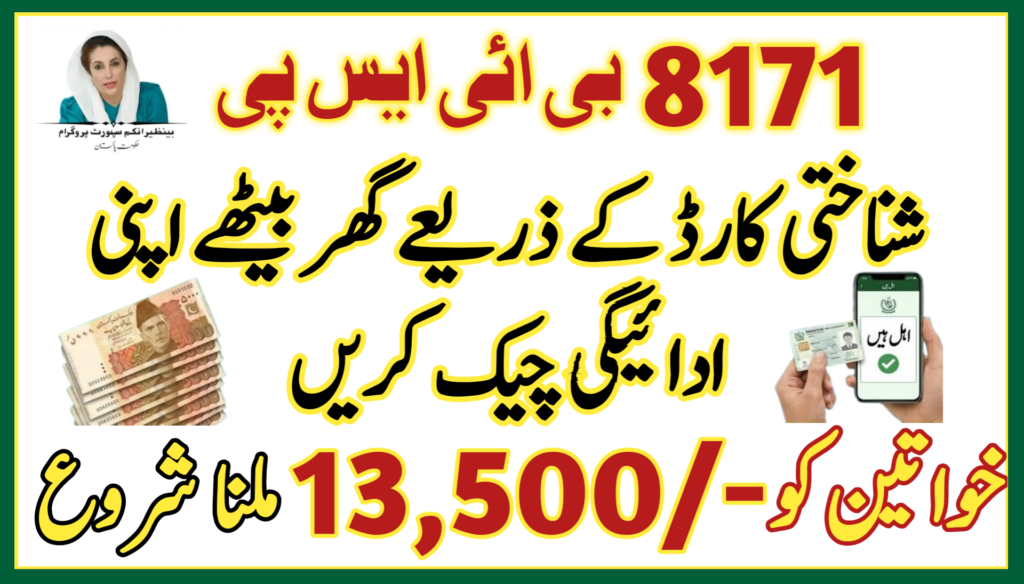 8171 Check Online CNIC