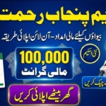 CM Punjab Rehmat Card Registration Process 2026