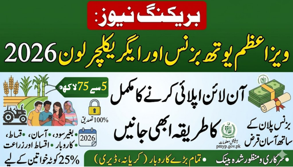 PM Youth Business & Agriculture Loan