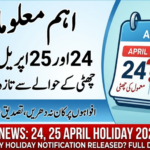 Today Holiday Notification Released